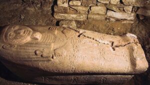 De sarcofaag van Ptahemwia